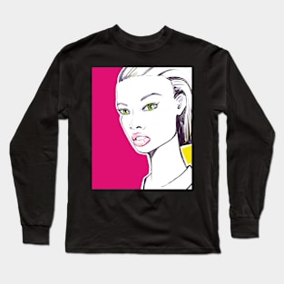 Pencils girl Long Sleeve T-Shirt